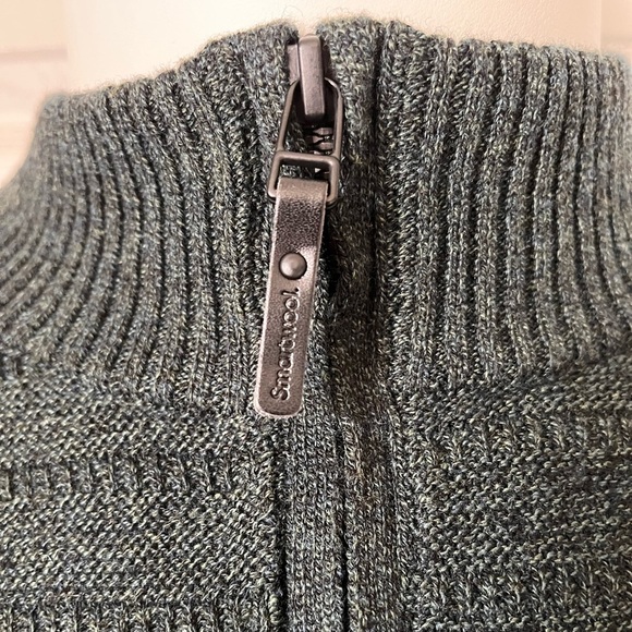 NEW Mens Smartwool Ripple Ridge Half Zip Sweater XL - Picture 10 of 12